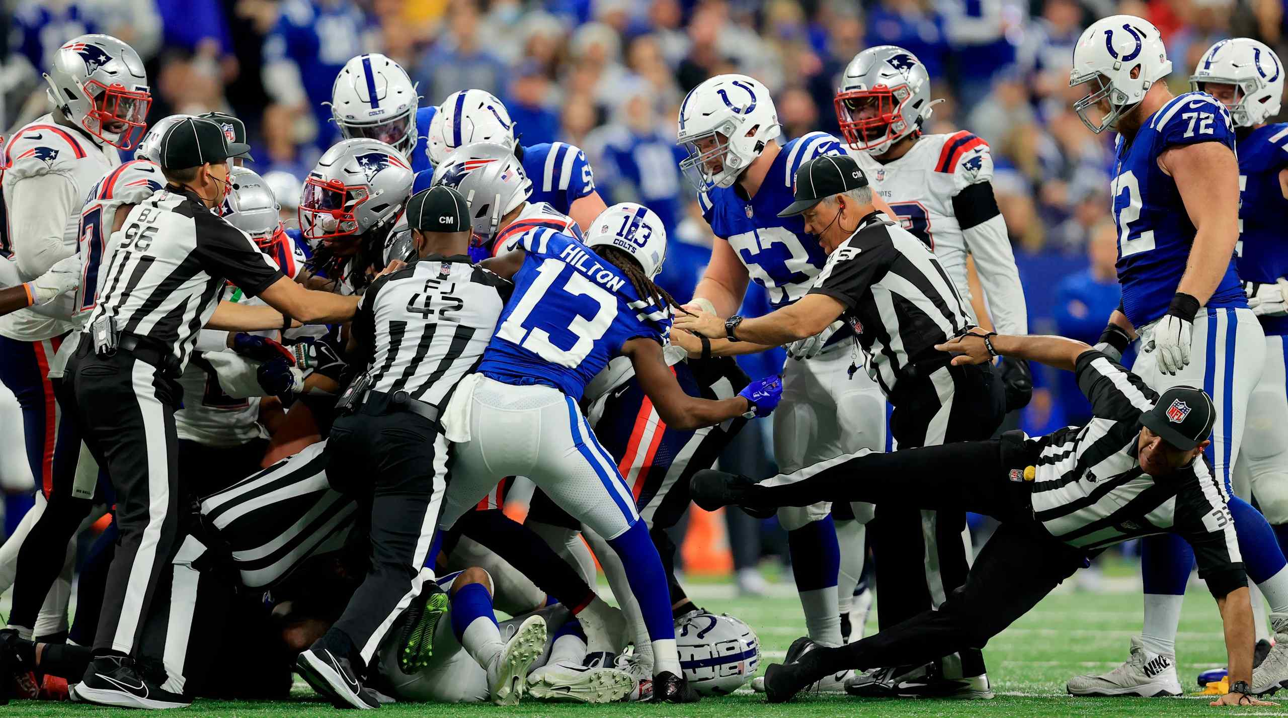 Indianapolis Colts vs. New England Patriots